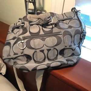 Coach Poppy drawstring purse